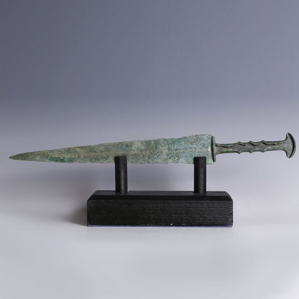 Luristan Bronze Flange Hilted Dagger
