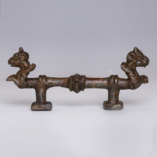 Near Eastern Mirror Handle with Griffins