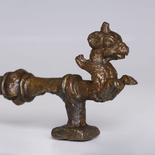 Near Eastern Mirror Handle with Griffins