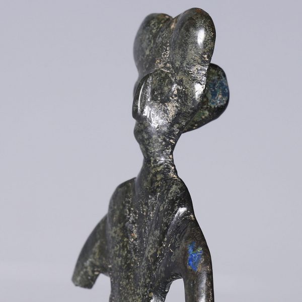 Rare Near Eastern-Western Asiatic Silver Statuette