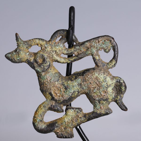 Ordos Belt Plaque Shaped as a Stag