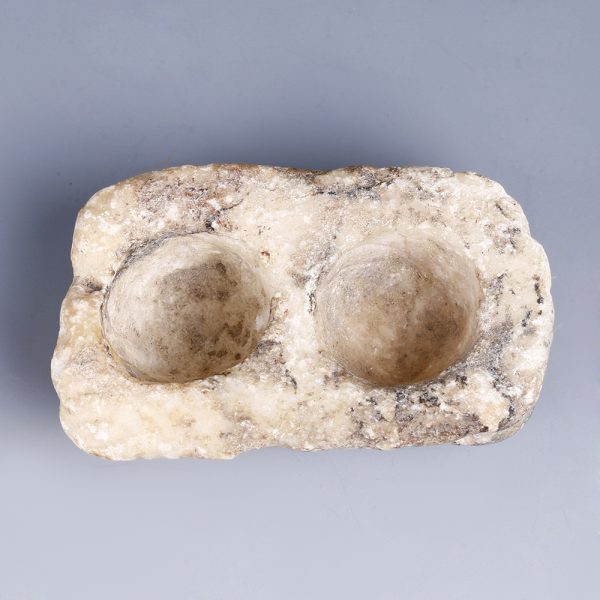 Early Dynastic Alabaster Cosmetic Container