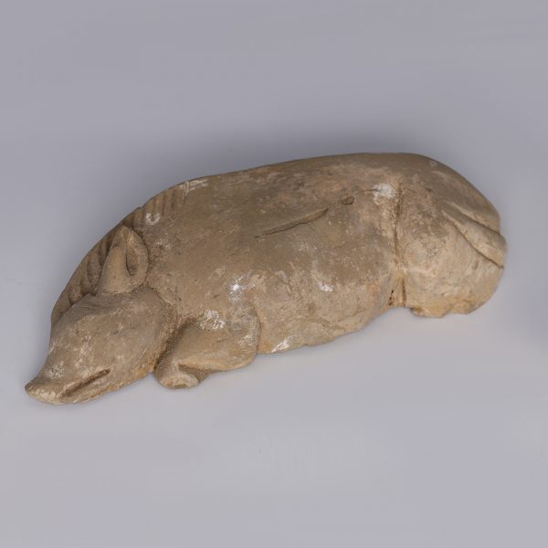 Han Dynasty Pig Clay Paperweight