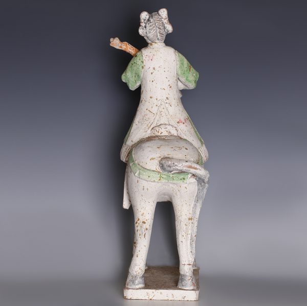 Sui Dynasty-Tang Dynasty Statuette of a Female Horse Rider