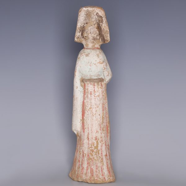 Tang Painted Terracotta Female Figurine
