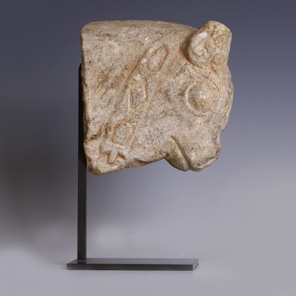 Achaemenid Bovine Head Fragment