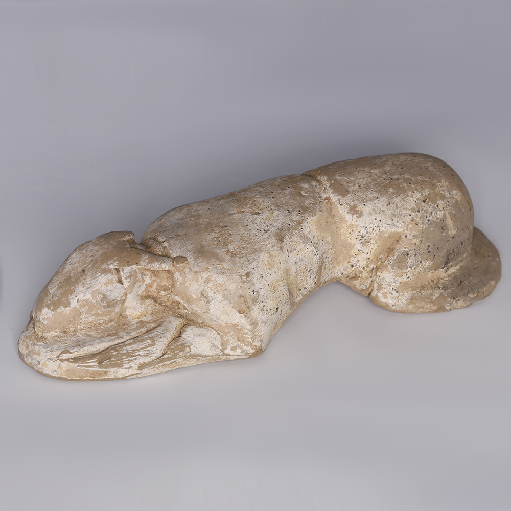 Han Dynasty Goat Clay Paperweight Han Dynasty Goat Clay Paperweight