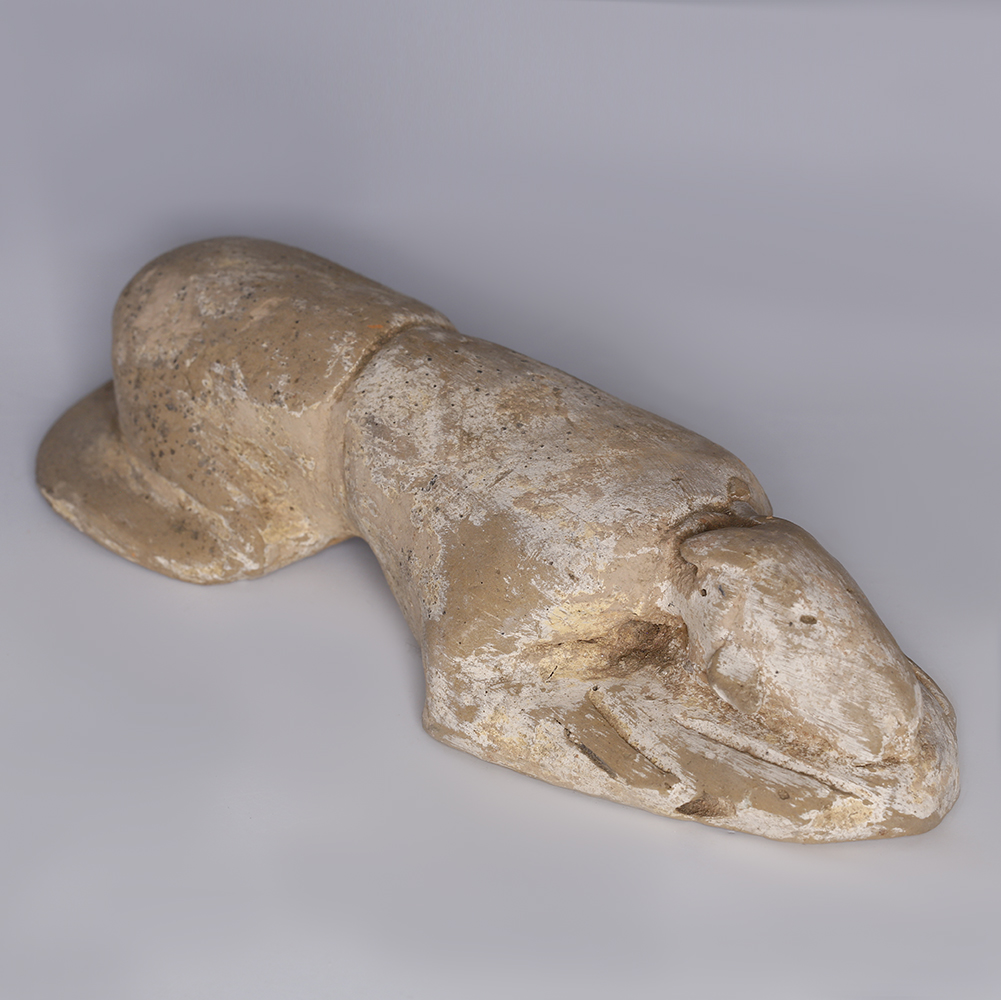 Han Dynasty Goat Clay Paperweight Han Dynasty Goat Clay Paperweight