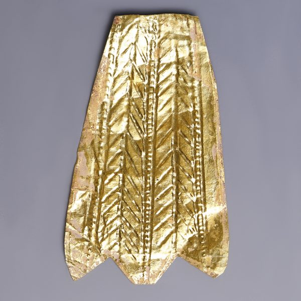Hellenistic Gold Fine Repousse Leaf