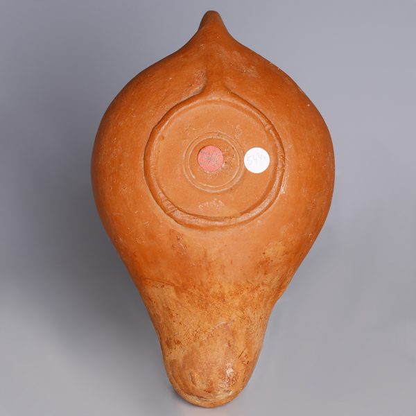 North African Roman Redware Oil Lamp