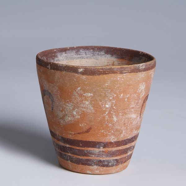 Western Asiatic Painted Terracotta Cup