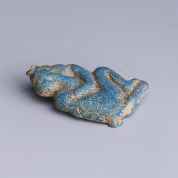 Egyptian Faience Isis Amulet
