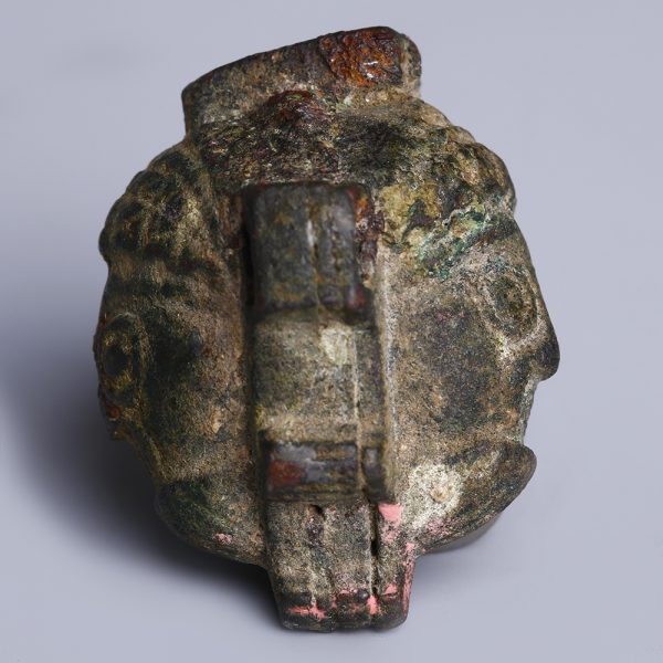 Roman Bronze Bifacial Padlock