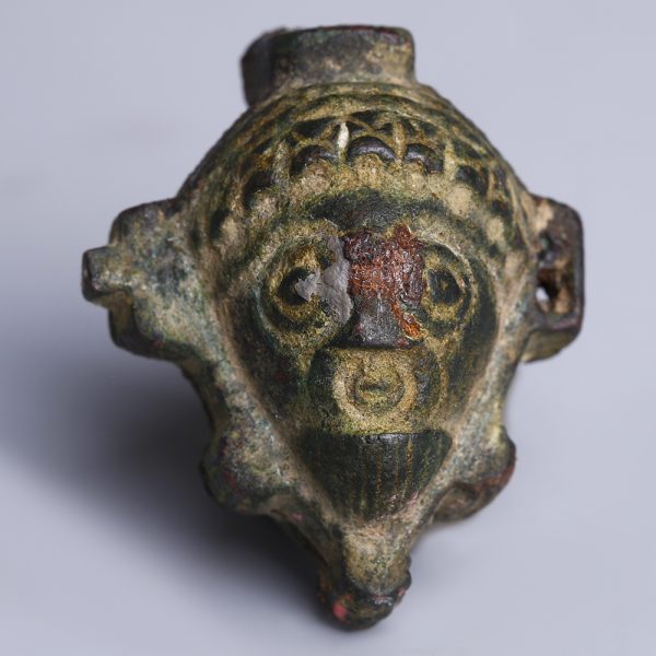 Roman Bronze Bifacial Padlock