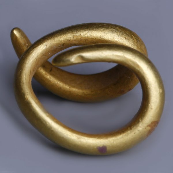 European Bronze Age Coiled Single Ring