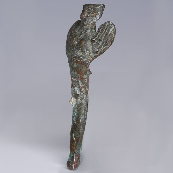 Greek Bronze Siren Casket Leg