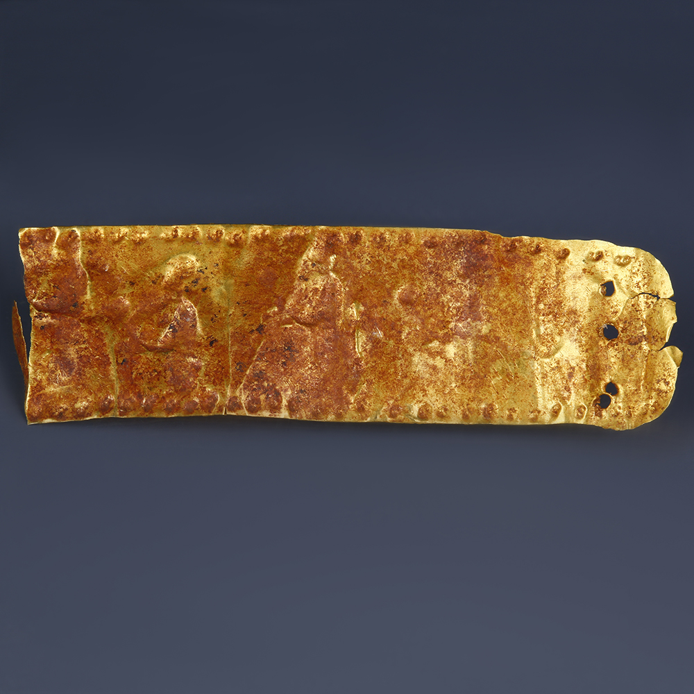 Fragment of a Greek Funerary Diadem Fragment of a Greek Funerary Diadem