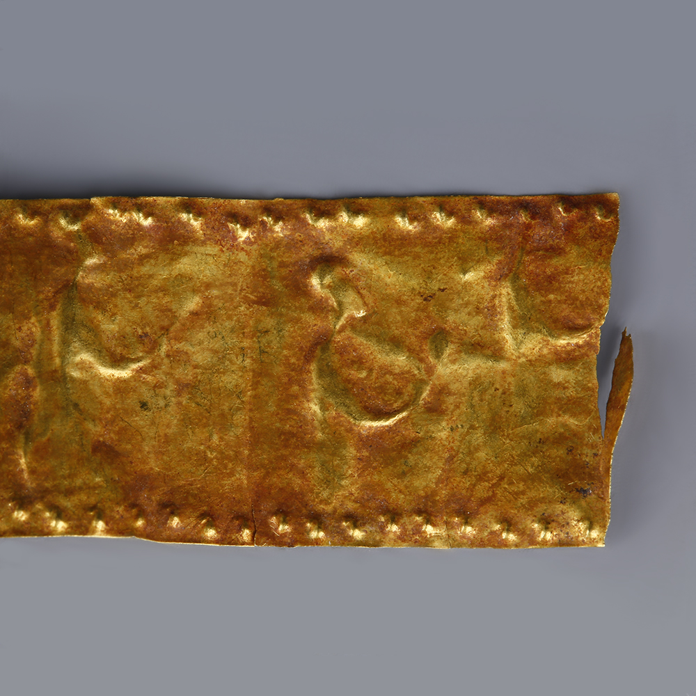 Fragment of a Greek Funerary Diadem Fragment of a Greek Funerary Diadem