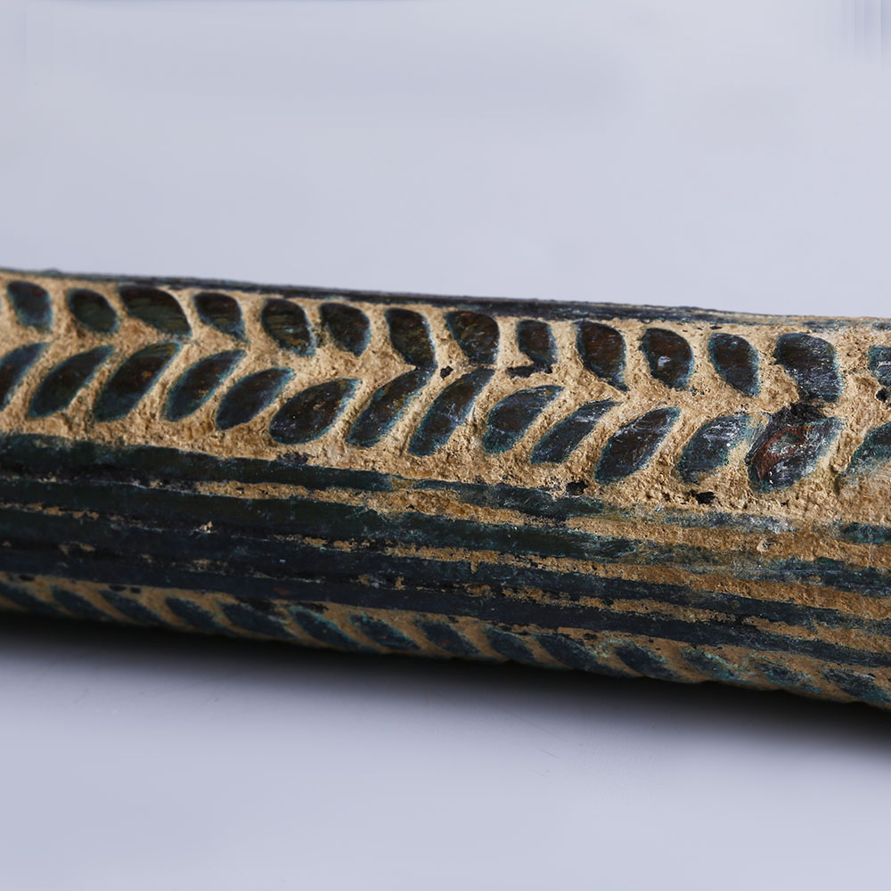 Luristan Decorated Bronze Ceremonial Macehead Luristan Decorated Bronze Ceremonial Macehead