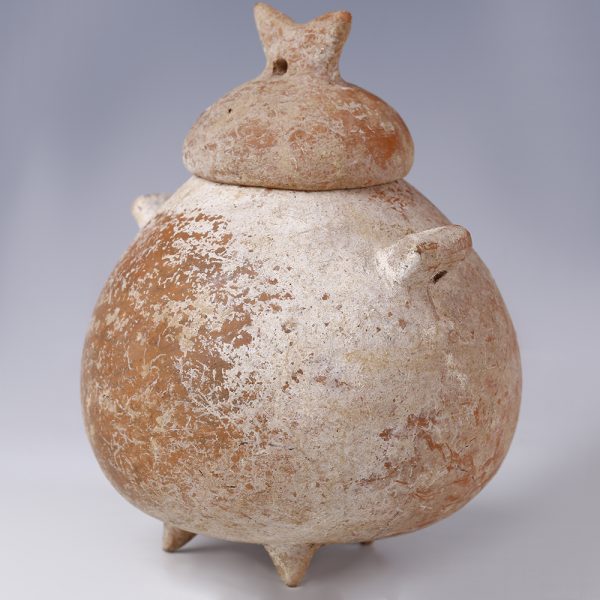 Middle to Late Bronze Age Cypriot Terracotta Juglet