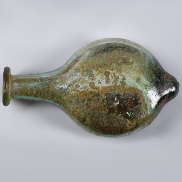 Roman Glass Pilgrim Flask