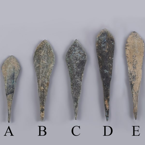 Selection of Anatolian Flat Arrowheads