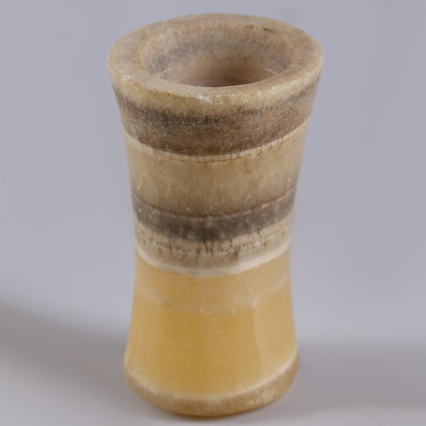 Bactrian Alabaster Cosmetic Container