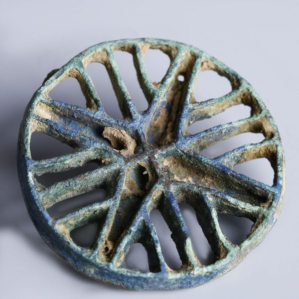 Bactrian Bronze Seal Stamp with Linear Pattern