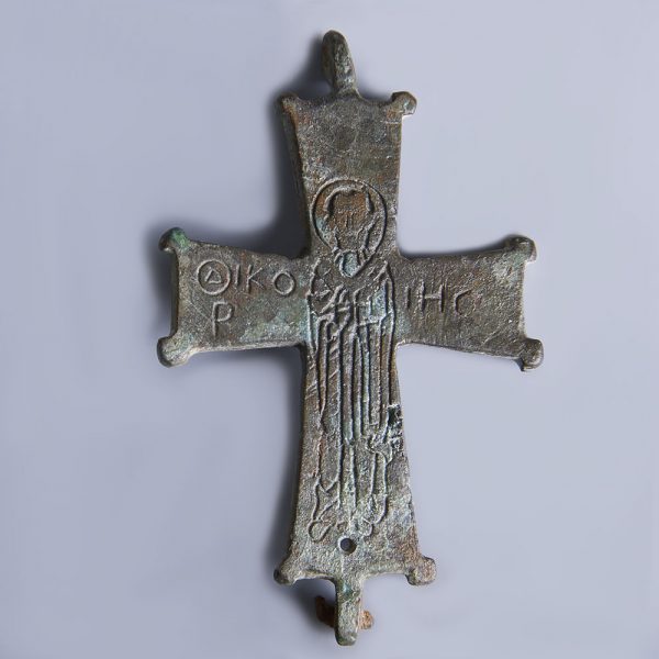 Byzantine Enkolpion Cross Fragment