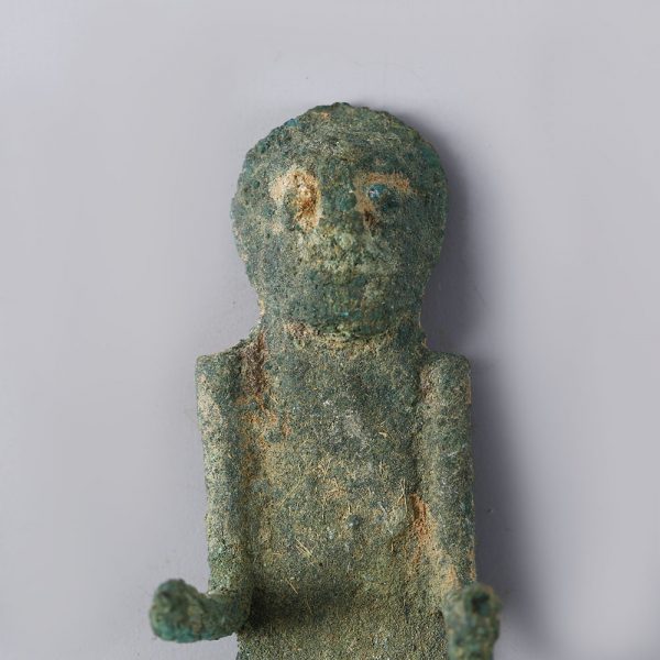 Canaanite Bronze Anthropomorphic Idol