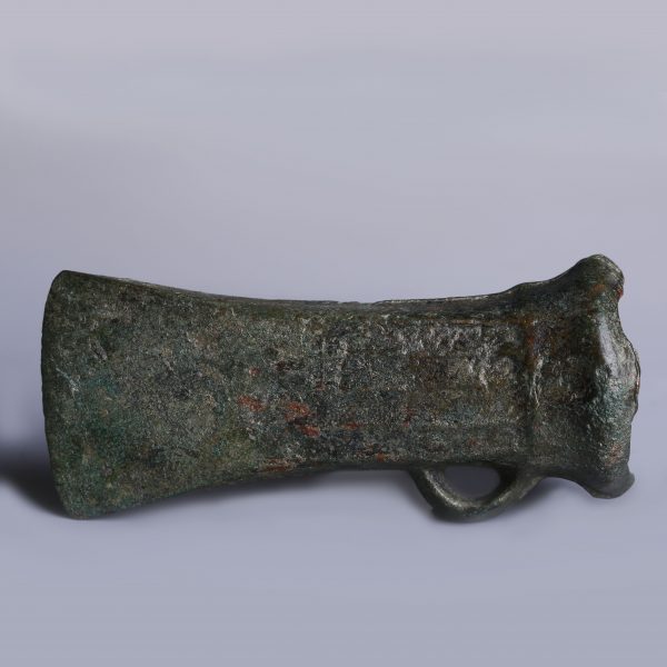 Bronze Age Axe Head with Decoration