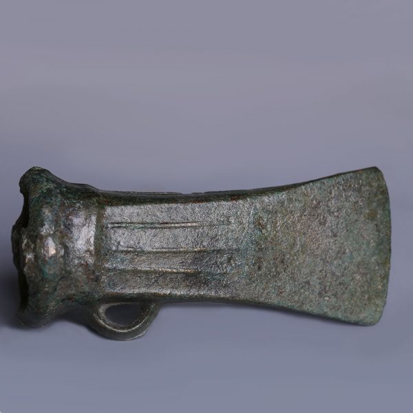 Bronze Age Axe Head with Decoration