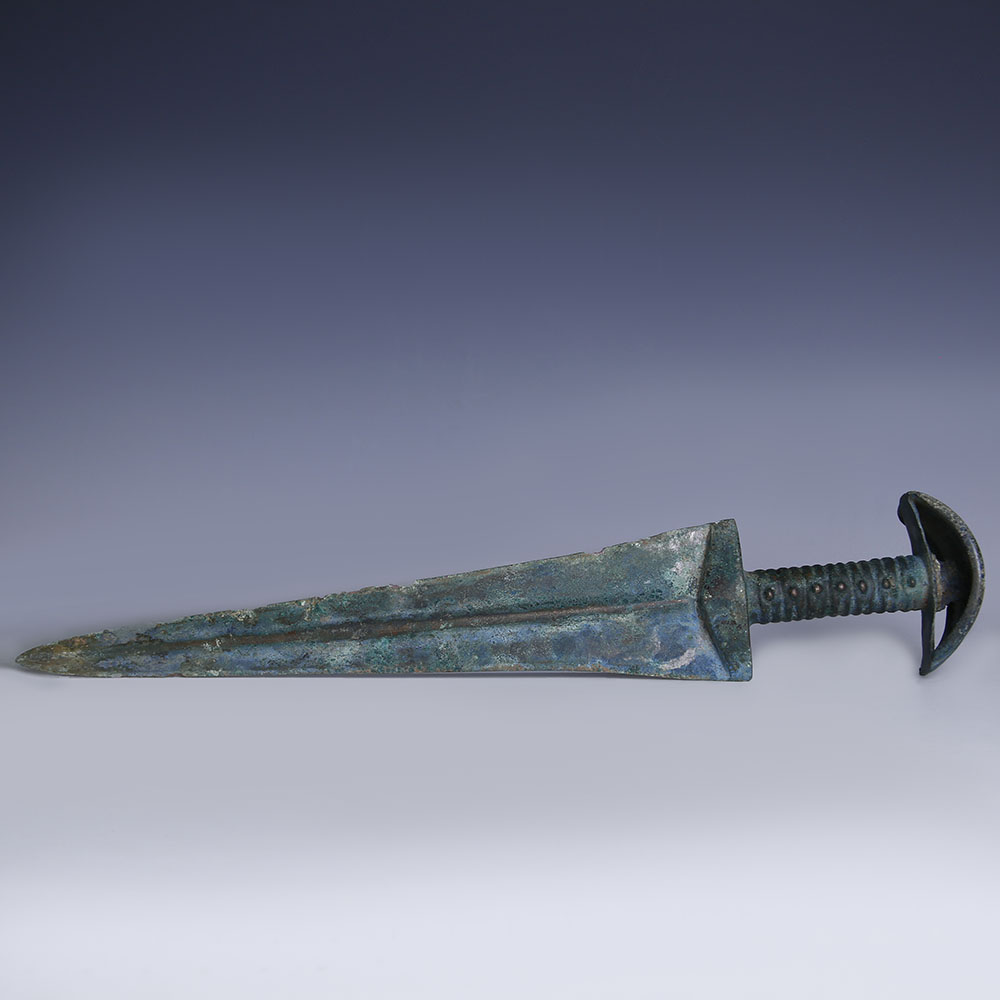 Impressive Luristan Bronze Dagger Near Eastern Antiquities Ancient