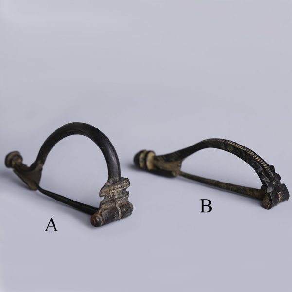 Selection of Fine Ancient Roman Bronze Bow Aucissa Brooches