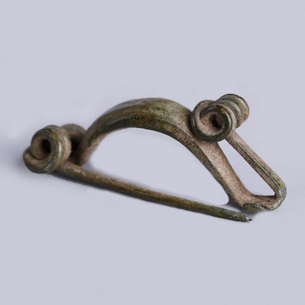 Celtic La Tene Period Bronze Bow Fibula