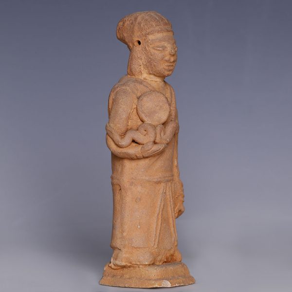 Chinese Han Dynasty Figurine of a Foreign Groom