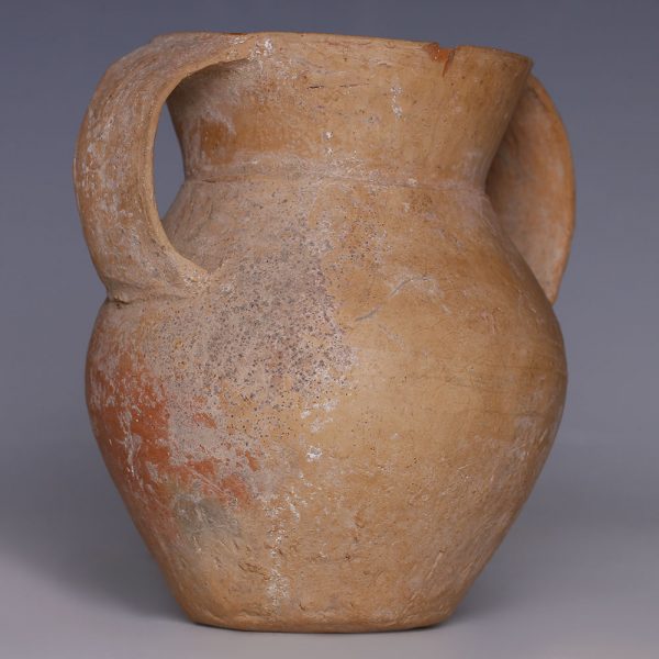 Chinese Qijia Culture Neolithic Squatted Amphora