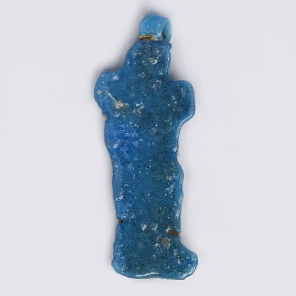 Egyptian Turquoise Faience Son of Horus Amulet