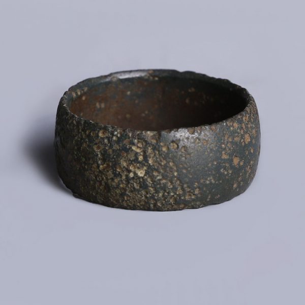 Large Medieval Bronze Finger Ring