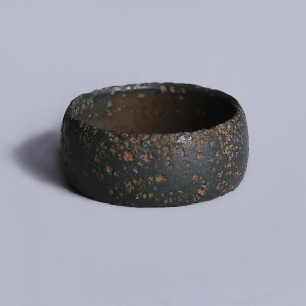 Large Medieval Bronze Finger Ring