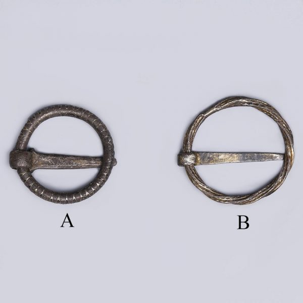 Selection of Late Medieval Silver Ring Brooches