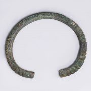 Luristan Bronze Bangle with Decorative Incised Marks