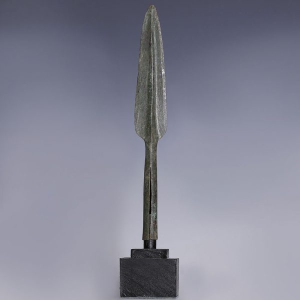Luristan Bronze Socketed Spearhead