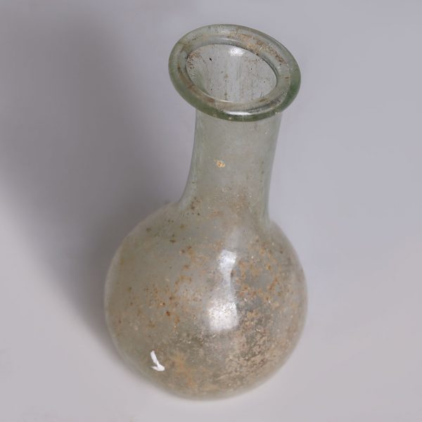 Roman Clear Glass Small Unguentarium