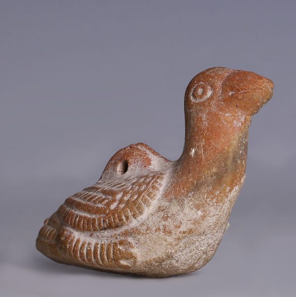 Roman-Nabataean Terracotta Dove Shaped Vessel