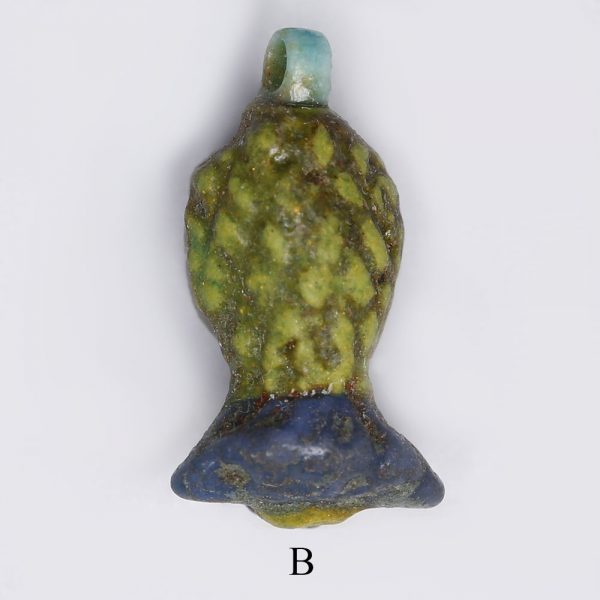 Selection of Faience Egyptian Fruit Amulets