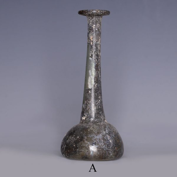 Selection of Roman Iridescent Candlestick Unguentaria