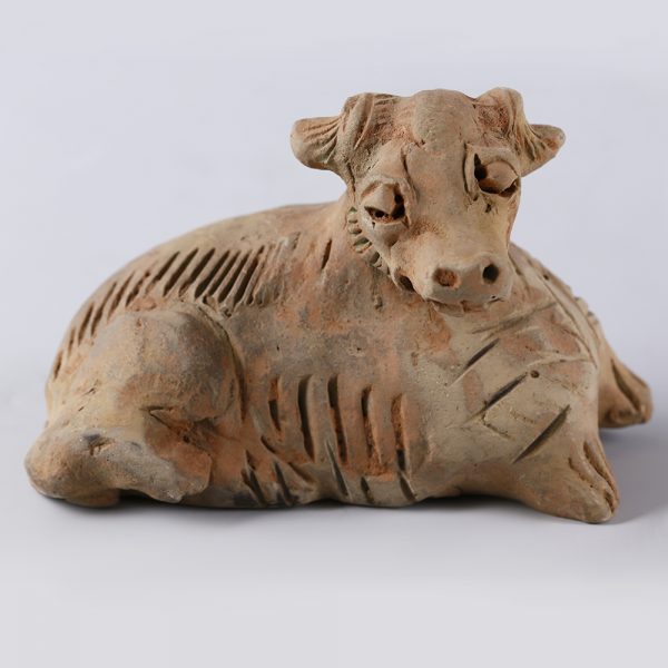 Yuan Period Terracotta Mingqi of an Ox