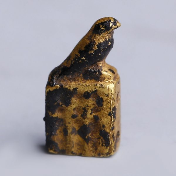 Ancient Egyptian Gold Amulet of Horus