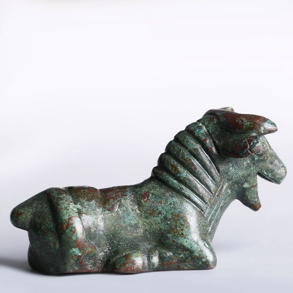Archaic Greek Bronze Statuette of a Bull
